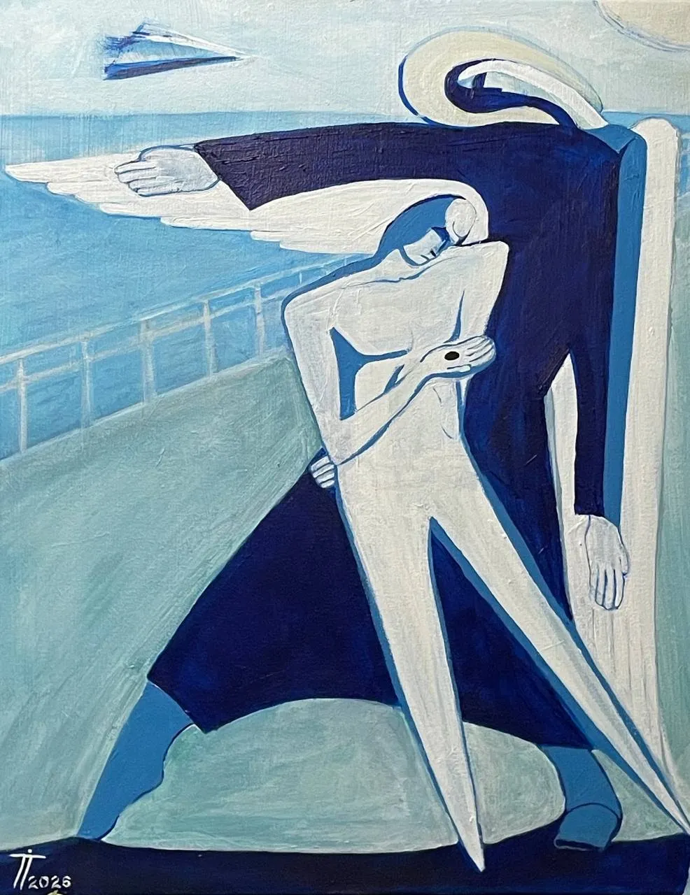 Image of Talisman by Illya Tkachenko, size: 40х50, made of Acrylic on canvas, Painting medium, priced at Price on request